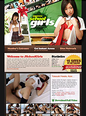 naughty asian teens in tight schoolgirl uniforms