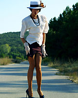 hot housewife in stockings